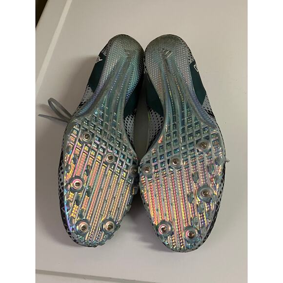 Adidas Adizero Finesse Spikes 10 Gray Neon – Shoes + Extra Spikes & Tools IE2769 main image 6